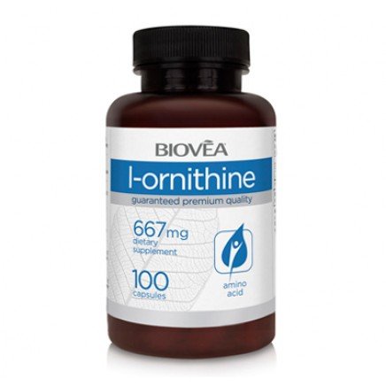 BVA-02042 - L-Ornithine 667 mg 100 Capsules в категория Аминокиселини.