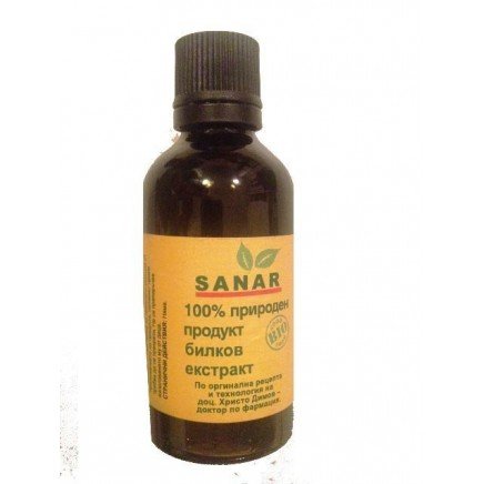 SAN-0002 - SANAR 50 ml в категория Растителни екстракти. SANAR -
