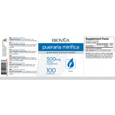 Pueraria Mirifica (Пуерария мирифика) 500мг 100 к Biovea Pueraria Mirifica (Пуерария мирифика) 500мг 100 к Biovea