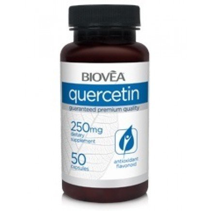 BVA-03579, BVA-02380 - Quercetin 250 mg 50 Capsules в категория Зрение и Очи.