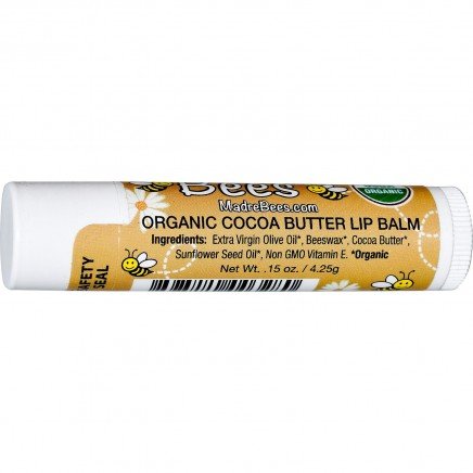 MBE-00328 - Organic Cocoa Butter Lip Balm в категория Устни, венци и зъби.