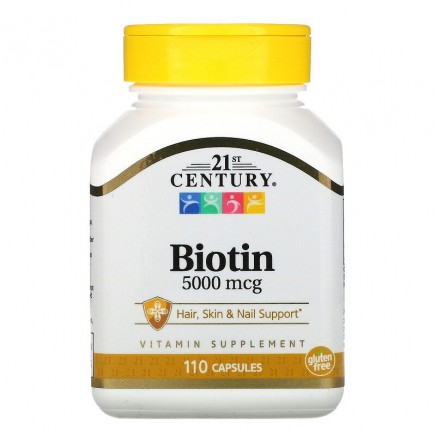 CEN-27116 - Biotin 5000 mcg 110 Capsules в категория Витамини. Биотин 5000