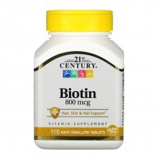Biotin (Биотин) 800 мкг 110 таблетки
