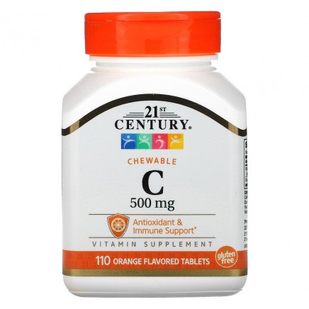 CEN-21024 - Vitamin C 500 mg Orange Flavor 110 Chewable Tablets в категория