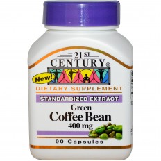Green Coffee Bean Чист Екстракт 400 мг 90 капс