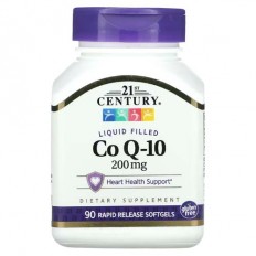 Liquid Filled CoQ-10 200 мг 90 гел-капсули