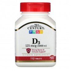 Vitamin D3 5000 IU 110 таблетки