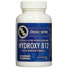 Hydroxy B12 1 mg 60 Lozenges Advanced Orthomolecular Research