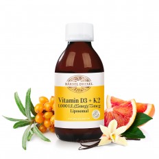 Liposomal Vitamin D3 + K2 1000 EU/75 мкг 150 ml
