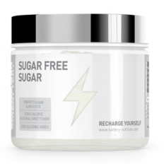 Sugar Free Sugar 500 gr Battery Nutrition