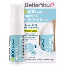 Dlux Infant Vitamin D Daily Oral Spray 400 IU 15 мл