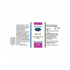 Bio-D Vitamin D3 400 IU Течен 15 мл Bio-D Vitamin D3 400 IU Течен 15 мл