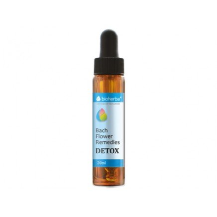 - Bach Flower Remedies Detox 50 ml в категория Алкохолизъм. Bach Flower