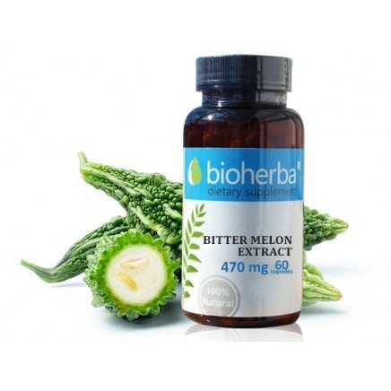BHB-413185 - Bitter Melon Extract 470 mg 60 Capsules в категория Диабет. Bitter