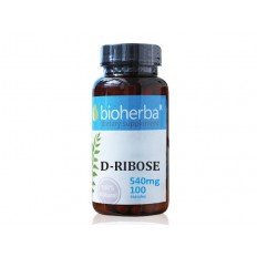 D-Ribose 540 мг 100 капсули