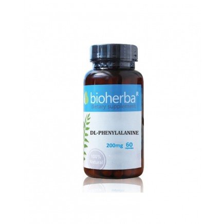 - DL-Phenylalanine 200 mg 60 Capsules в категория Мозъчна функция.