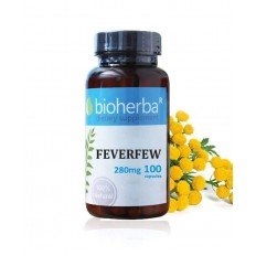 Feverfew (Вратига) 280 мг 100 капсули Feverfew (Вратига) 280 мг 100 капсули