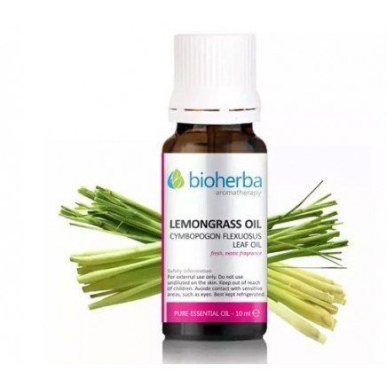 - Lemongrass Oil 10 ml в категория Ароматерапия, Етерични
