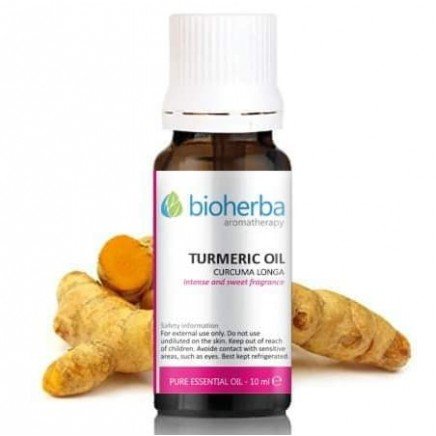 - Turmeric Oil 10 ml в категория Ароматерапия, Етерични масла.
