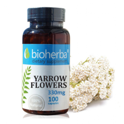 BHB-414786 - Yarrow Flowers 330 mg 100 Capsules в категория Детоксикация.