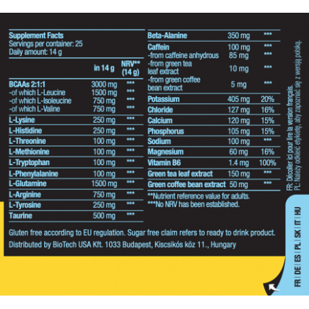 - Amino Energy Zero with Electrolytes 360 g в категория Аминокиселини.