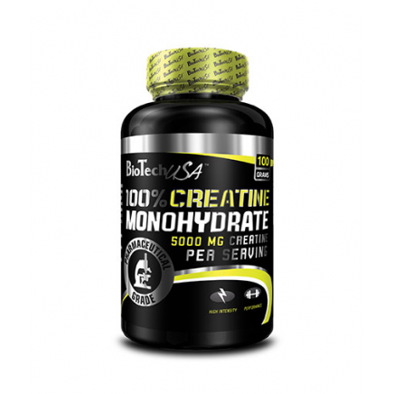 - 100% Creatine Monohydrate 100 g Powder в категория Аминокиселини. 100%
