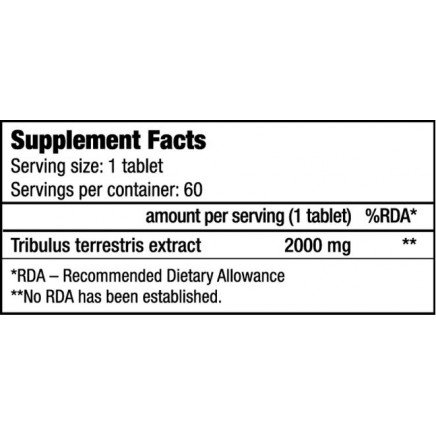 BTA-203857 - Tribooster 60 Tablets в категория Енергизиращи Добавки.