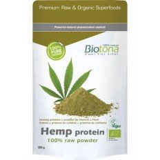 Hemp Protein 100% Raw Powder 300 gr BioTona Hemp Protein 100% Raw Powder 300 gr BioTona