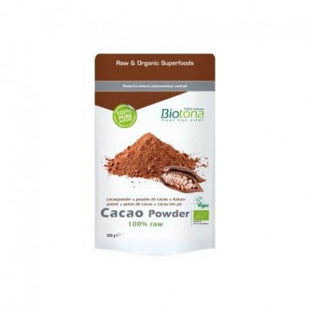 BIO-007431 - Raw Cacao Powder 200 g в категория Сърдечно здраве. Raw Cacao