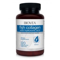 Fish Collagen with Hyaluronic Acid 120 веге капсули