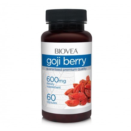 BVA-02236 - Goji Berry 600 mg 60 Capsules в категория Антиоксиданти. Goji