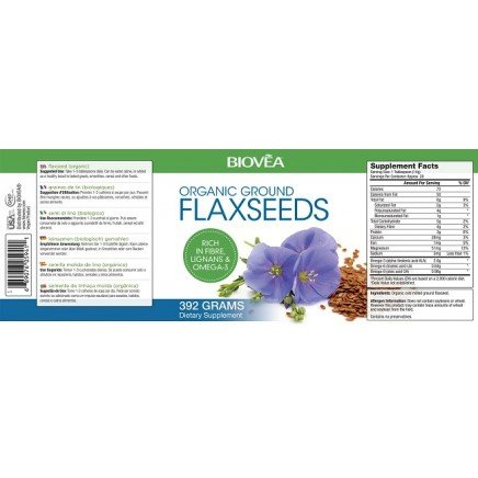 - Ground Flaxseeds (Organic) 392 g в категория Сърдечно здраве. Ground