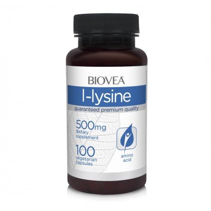 BVA-02284 - L-Lysine 500 mg 100 Vegetarian Capsules в категория