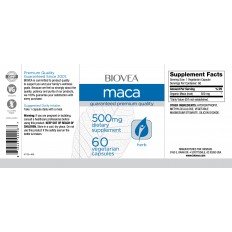 Maca 500 мг 60 капсули за Хормонален Баланс и Либидо