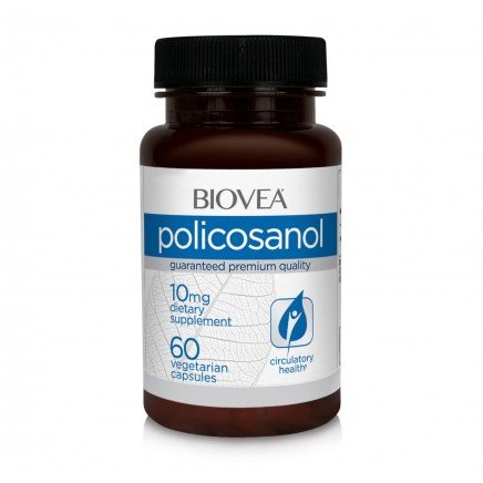 BVA-02361 - Policosanol 10 mg 60 Vegetarian Capsules в категория Сърдечно