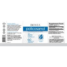 Policosanol 10 мг 60 вегетариански капсули Policosanol 10 мг 60 вегетариански капсули