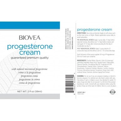 Прогестеронов Крем Progesterone 59 мл