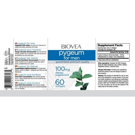 BVA-01743,BVA-02378 - Pygeum 100 mg 60 Capsules в категория Инфекции на