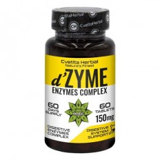 d'Zyme Enzymes Complex 150 мг 60 таблетки