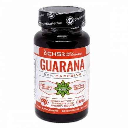CVH-950884 - Guarana 22% Caffeine 300 mg 80 Capsules в категория Хронична