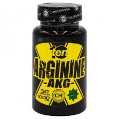10/Ten Arginine AKG 1000 мг 30 капсули