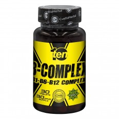 10/Ten B-Complex B1-B6-B12 Complete 30 таблетки