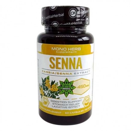 - Senna Extract 450 mg 60 Capsules в категория Запек. Senna Extract 450 мг 60