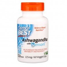Ashwagandha With Sensoril 125 мг 60 веге капсули