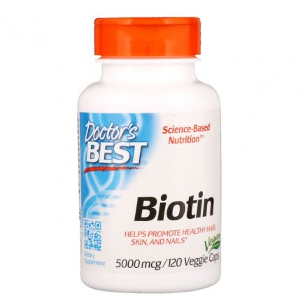 Мнения и ползи от Biotin 5000 mcg 120 веге капсули четете в Zdrave365.com DRB-00301 - Biotin 5000 mcg 120 Veggie Capsules в категория Холестерол. Biotin