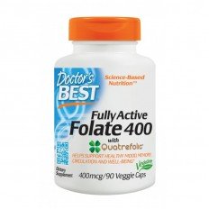 Fully Active Folate (Метил Фолат) 400 мкг 90 вегетариански капсули