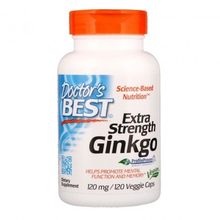 DRB-00091 - Extra Strength Ginkgo 120 mg 120 Veggie Capsules в категория Женско