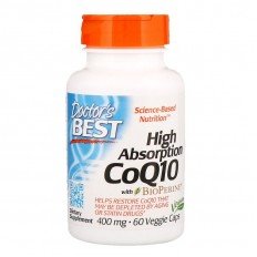 High Absorption CoQ10 with BioPerine 400 мг 60 веге капсули