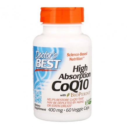 DRB-00157 - High Absorption CoQ10 with Bioperine 400 mg 60 Veggie Capsules в категория