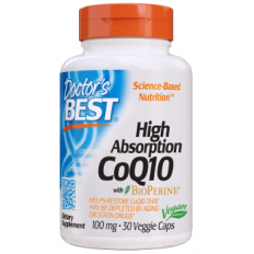 High Absorption CoQ10 100 мг 30 веге капсули